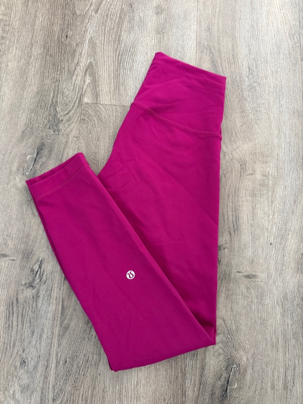 Lululemon High-Rise Leggings in Bright Magenta